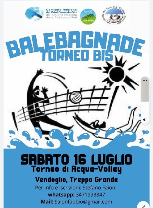 Locandina Torneo Bis di BaleBagnade 2022 (sabato)